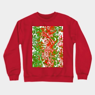 Christmas Abstract Crewneck Sweatshirt